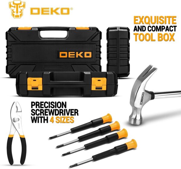 DEKO Tool Kit Set Box 62 Piece - Image 6