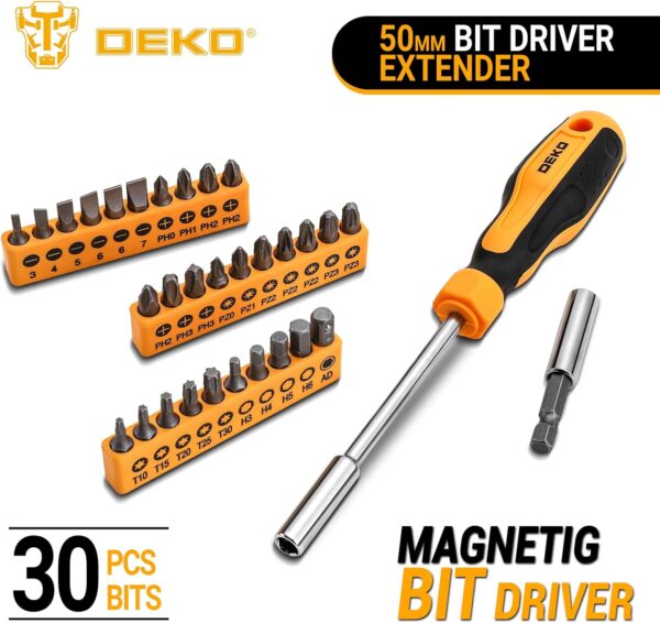 DEKO Tool Kit Set Box 62 Piece - Image 3