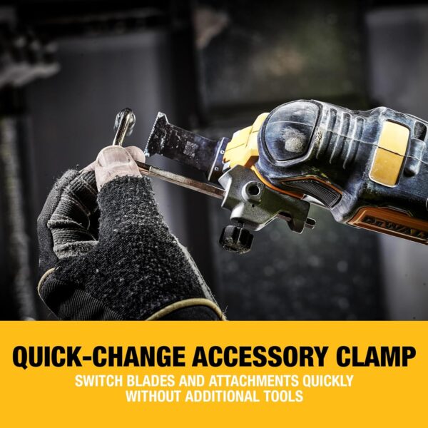 DEWALT 18V XR Brushless Oscillating Multi-Tool - Image 7